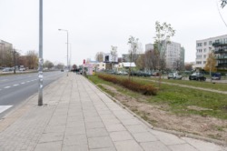 Budowa brakującego ciągu chodnika - Powstańców Śl. - Bemowo 3 / Pirenejska do Wrocławskiej, wzdłuż płyty