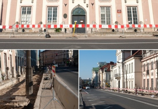 Remont ulicy Miodowej i pl. Krasińskich.