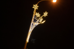 Świąteczne dekoracje świetlne na Gocławiu kontynuacja
