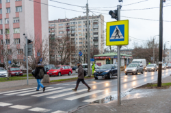 Aktywne przejścia dla pieszych na ul Wólczyńskiej