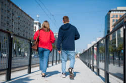 Bezpieczne i wygodne spacerowanie po Śródmieściu czyli poprawiamy infrastrukturę chodnikową na przystanku "Hoża" na ul. Marszałkowskiej oraz na ul. Widok