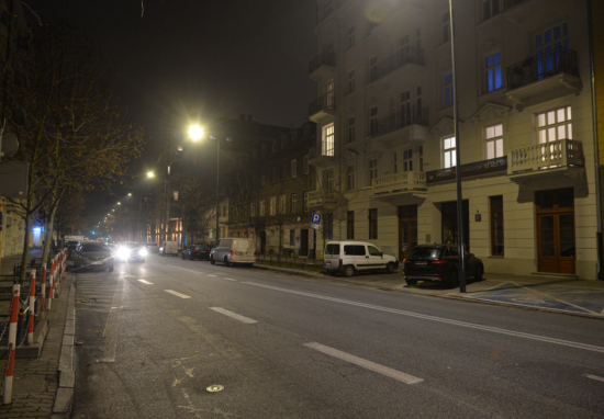 Nowe, LEDowe oświetlenie ulicy Jagiellońskiej.
