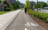 Rowerzyści już korzystają. Droga rowerowa na Wrocławskiej gotowa