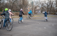 Przeprowadzenie w szkołach podstawowych na terenie Warszawy warsztatów praktycznych, doskonalących jazdę rowerem