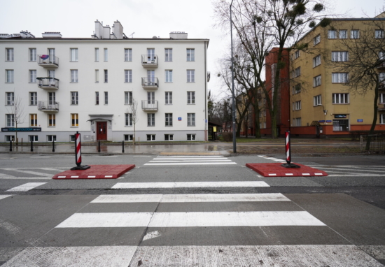 Przejście dla pieszych na ulicy Słowackiego zostało wyremontowane.