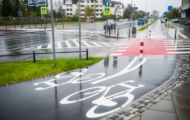Droga dla rowerów wzdłuż ul. Roentgena – Ciszewskiego