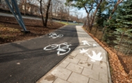 Droga dla rowerów wzdłuż ul. Szpotańskiego – Wydawniczej
