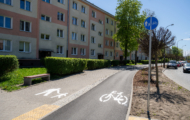 Droga dla rowerów wzdłuż. ul. Olbrachta