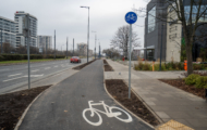 Droga rowerowa wzdłuż al. Jana Pawła II – etap II