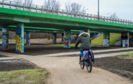 Droga dla rowerów wzdłuż Doliny Służewieckiej