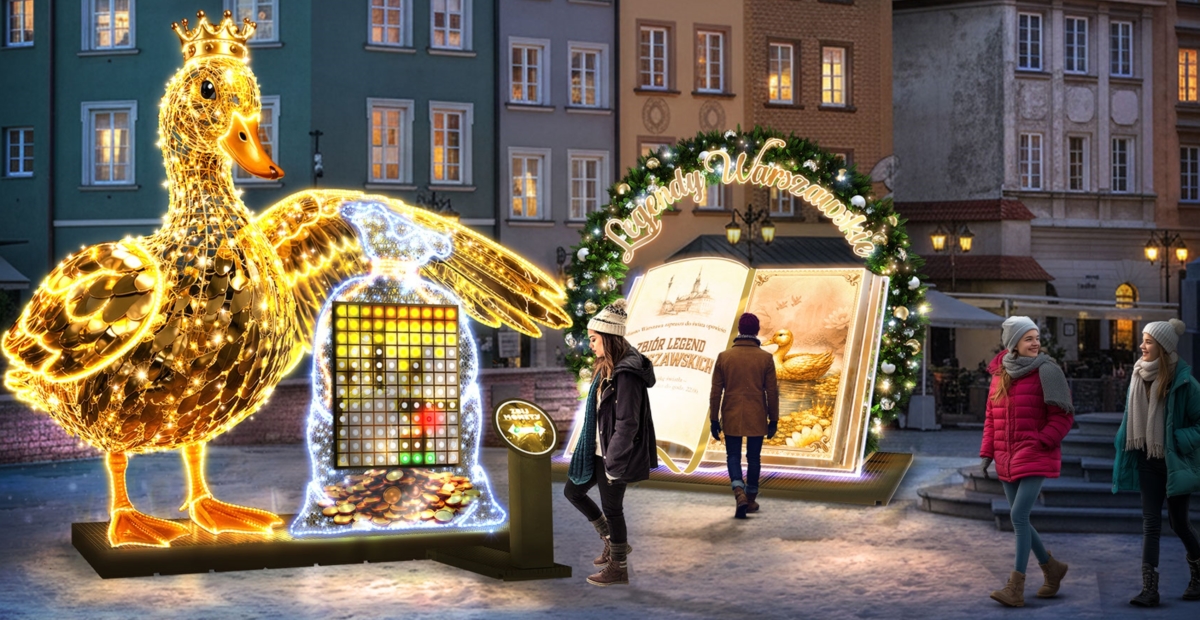 Takiej jeszcze nie było. Iluminacja świąteczna rozświetli Warszawę