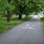 Nowa droga rowerowa na Żwirki i Wigury.