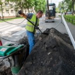 Doświetlanie przejść dla pieszych.