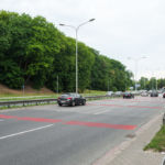 Zmiany na wschodniej jezdni ulicy Wybrzeże Gdyńskie, na wysokości Cytadeli.