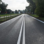 Nowy asfalt na Bartyckiej.