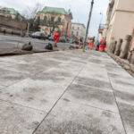 Remont ulicy Miodowej.