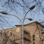 Nowe latarnie na ulicach Wysockiego i Odrowąża.