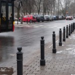 Nowy parking publiczny na placu Hallera, wzdłuż ulicy Jagiellońskiej.