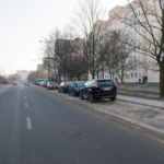 Nowe miejsca parkingowe na Wyszogrodzkiej.