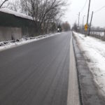 Nowy asfalt na Gniewkowskiej.