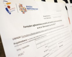 Formularz do zgłoszenia projektu obywatelskiego.