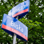 Skrzyżowanie ulic Bliskiej i Żupniczej.