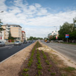 Zakończyliśmy frezowanie zachodniej jezdni ul. Wiertniczej na odcinku od ul. Nałęczowskiej do ul. Kosiarzy (bez skrzyżowania).