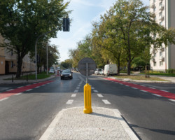 Zakończyła się budowa trasy rowerowej w ciągu ulic Mińska-Stanisławowska-Dwernickiego-Szaserów.