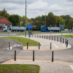 Zakończył się remont chodnika i parkingu w rejonie Cmentarza Wilanowskiego.