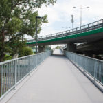 Most Łazienkowski po odbudowie.