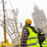 Montaż instalacji świątecznych.