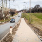 Wzdłuż ul. Zatylnej powstał nowy chodnik.