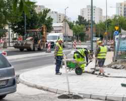 Modernizacja ulic Targówka Mieszkaniowego.