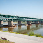 Remont filarów mostu Gdańskiego.