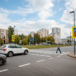 Przejście dla pieszych przy którym powstanie sygnalizacja świetlna.