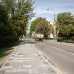 Trwa remont chodnika na ul. Sosnkowskiego.