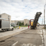 Remont parkingu na Powstańców Śląskich.