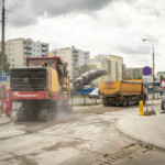 Remont parkingu na Powstańców Śląskich.