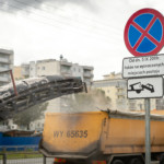 Remont parkingu na Powstańców Śląskich.