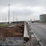 Remont mostu na Puławskiej.