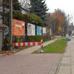 Trwają prace związane z remontem chodnika po północnej stronie ul. Czecha.