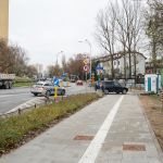 Trwa remont chodnika przy ul. Saskiej.