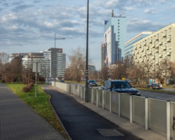 Wymienione oświetlenie przy rondzie Jazdy Polskiej i w ulicy Waryńskiego.