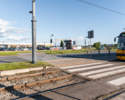 Przejście po zamontowaniu sygnalizacji świetlnej.