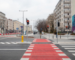 Ulica Górczewska po zmianach.