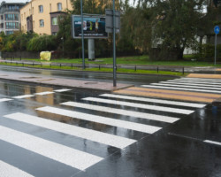 Tak teraz wygląda ulica ul. Roentgena.