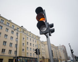 Nowe oświetlenie przy ulicy Górczewskiej.