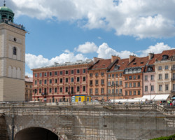 Remont balustrady nad trasą WZ.