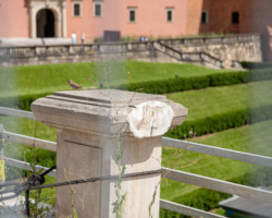 Remont balustrady nad trasą WZ.