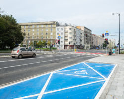 Nowe miejsca parkingowe przy ulicy Górczewskiej.